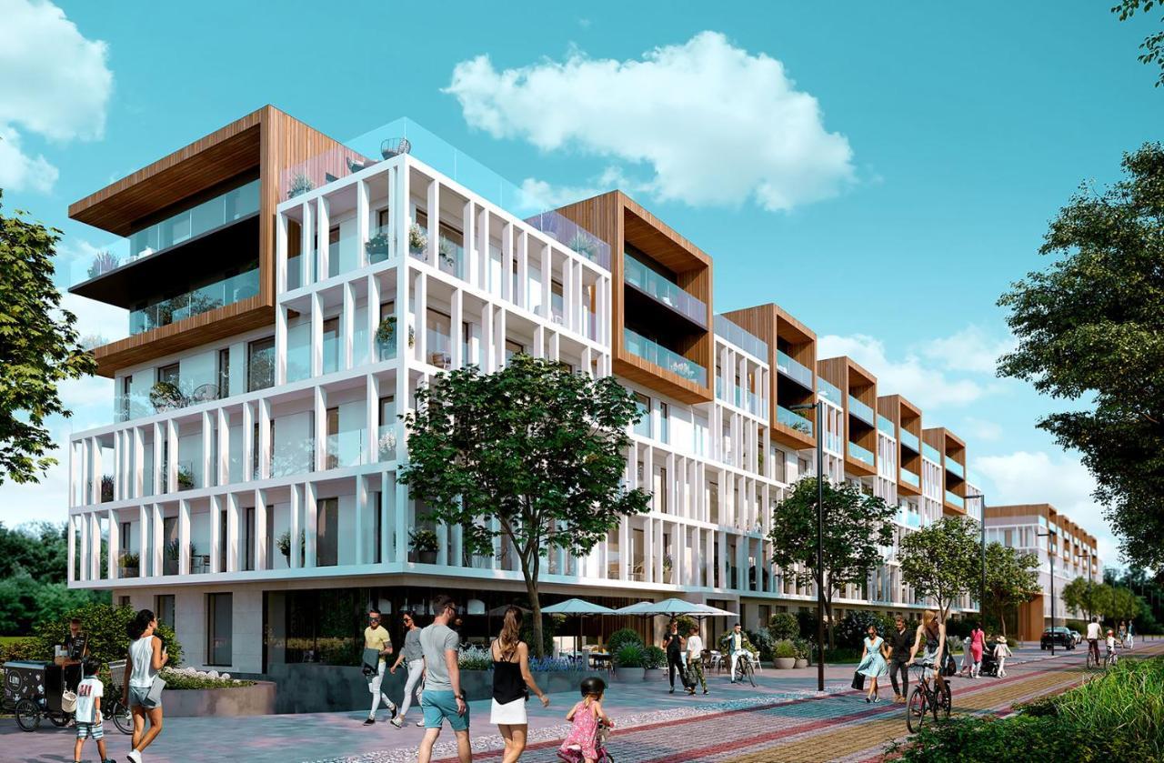 סיאנוז'טי Perlowa Przystan - Apartamenty Komfort Widok Na Morze, Parking מראה חיצוני תמונה