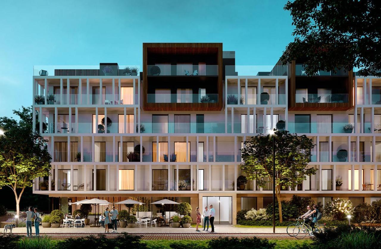 סיאנוז'טי Perlowa Przystan - Apartamenty Komfort Widok Na Morze, Parking מראה חיצוני תמונה